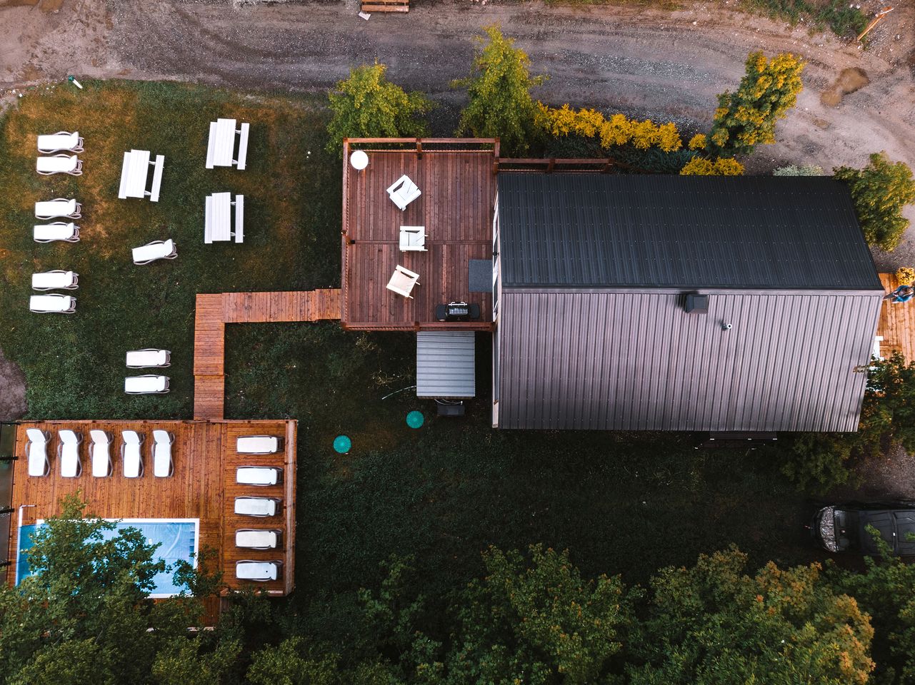 Breathtaking A-framed Tiny House in Hatley, Quebec