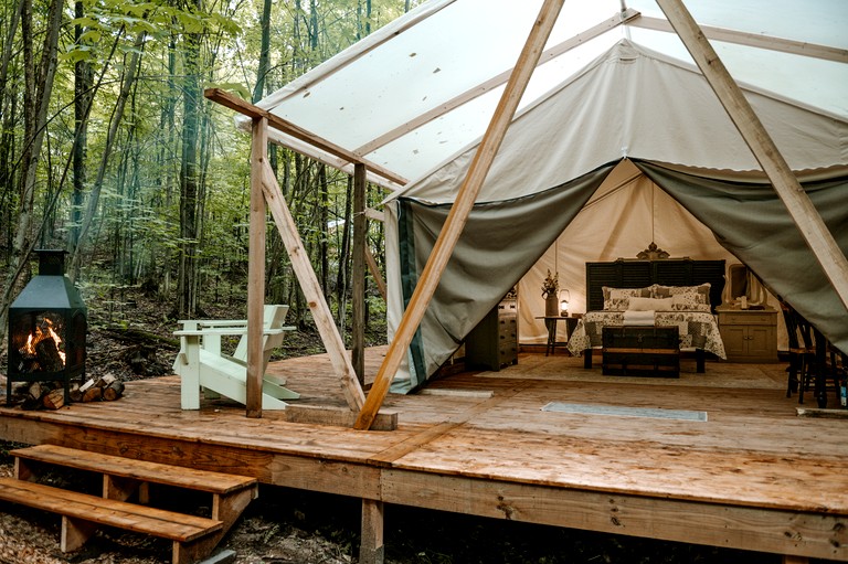 Safari Tents (Canada, Albert Mines, Quebec)