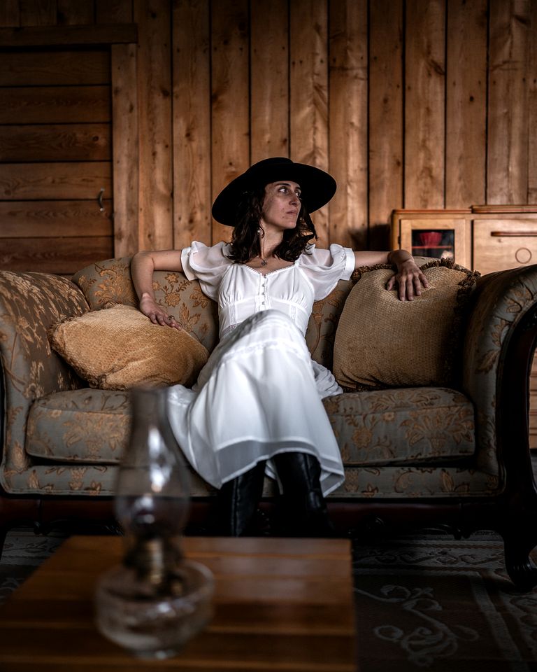 Stunning Safari Tent with Fire Pit in Hatley, Quebec