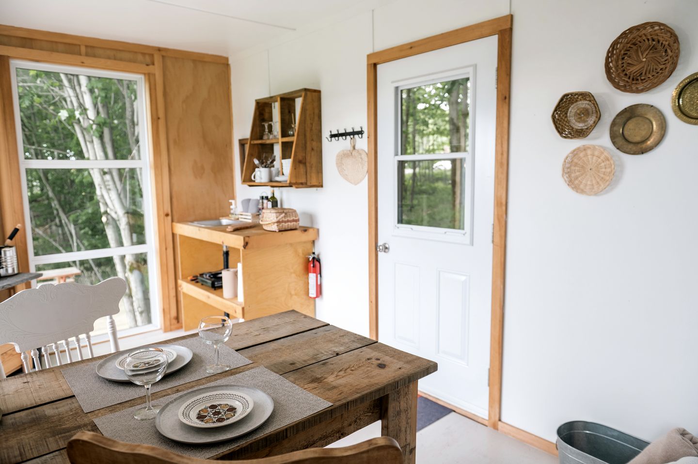 Amazing Tiny House with Fire Pit in Hatley, Quebec