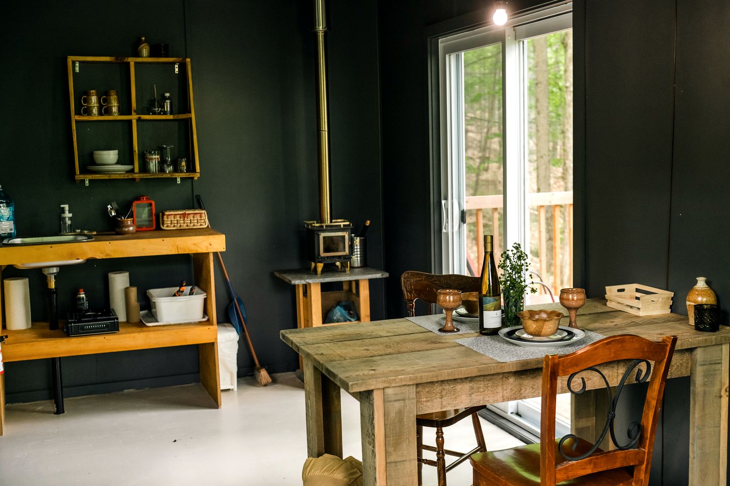 Amazing Tiny House with Fire Pit in Hatley, Quebec