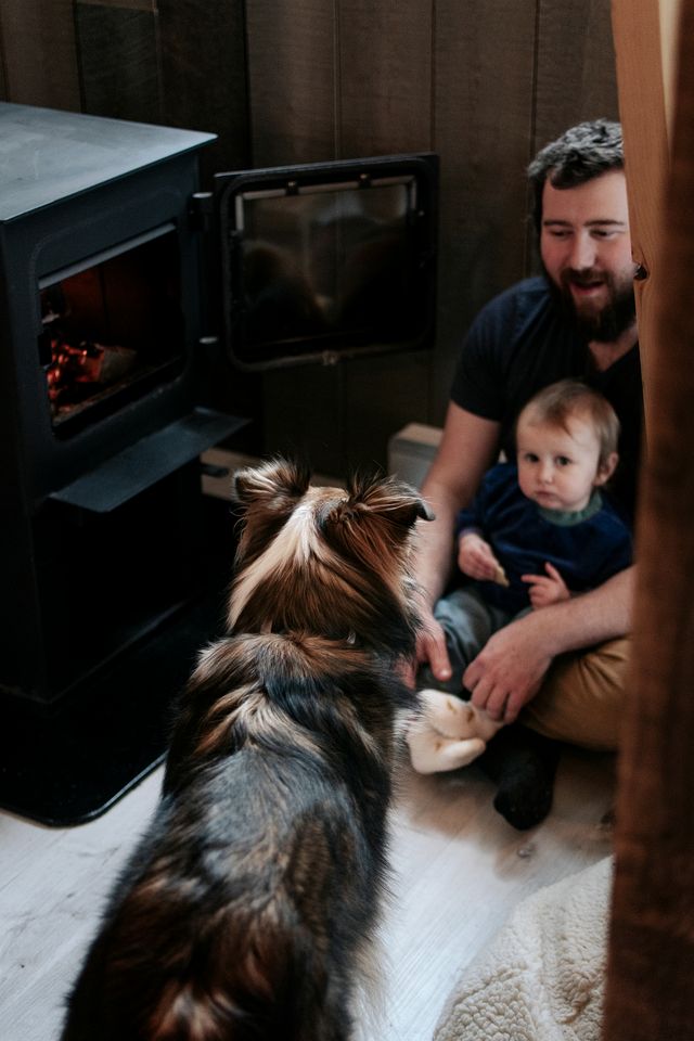 Embrace Nature in this Beautiful Tiny House with Fire Pit in Hatley, Quebec