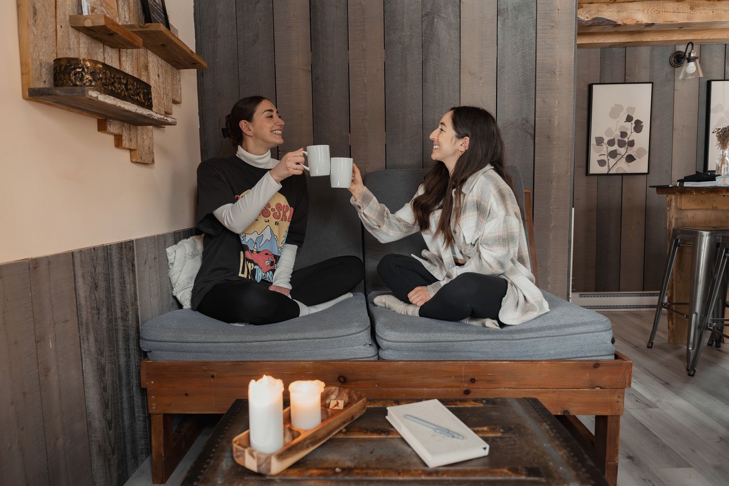 Embrace Nature in this Beautiful Tiny House with Fire Pit in Hatley, Quebec