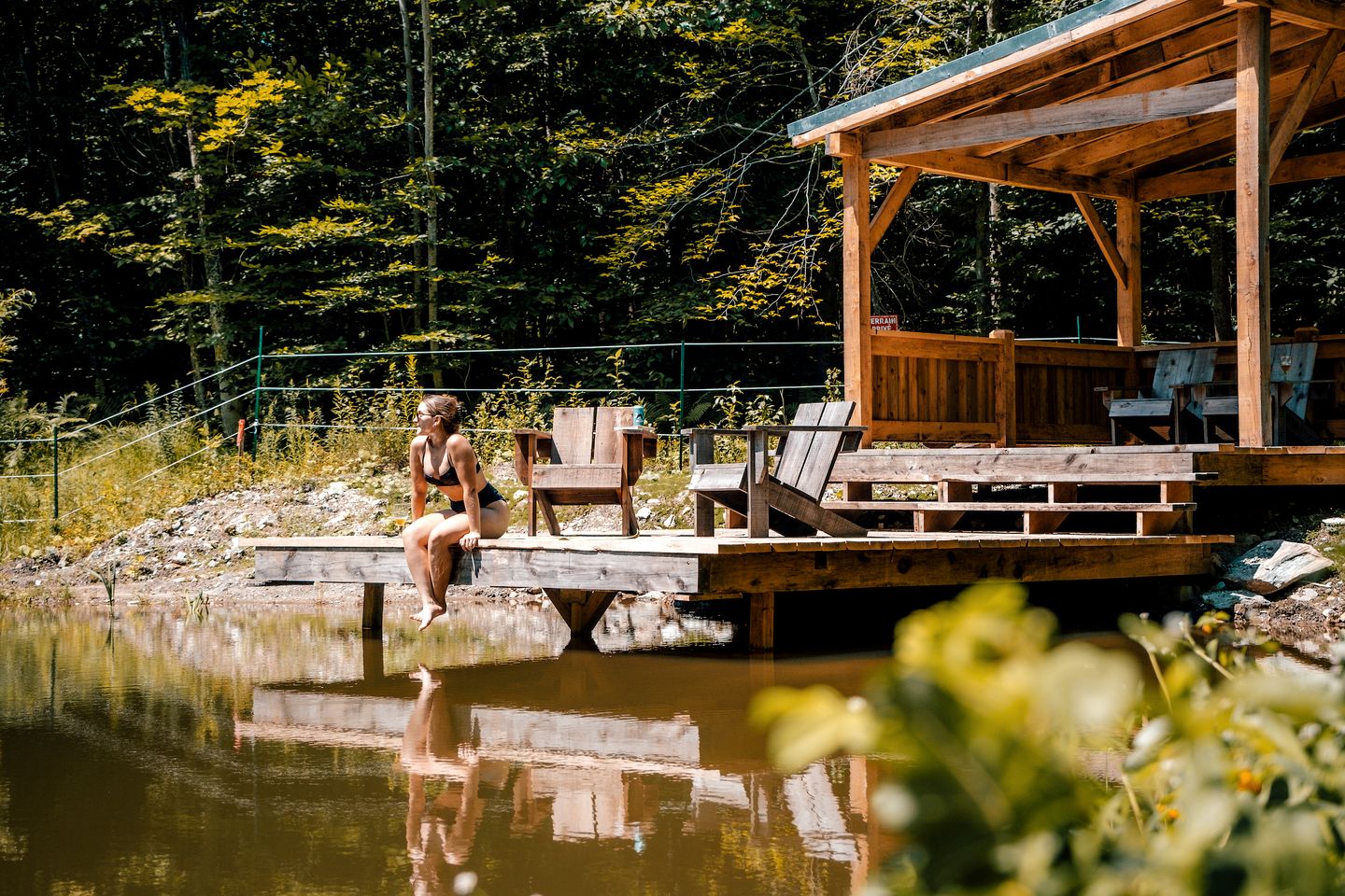 Embrace Nature in this Beautiful Tiny House with Fire Pit in Hatley, Quebec
