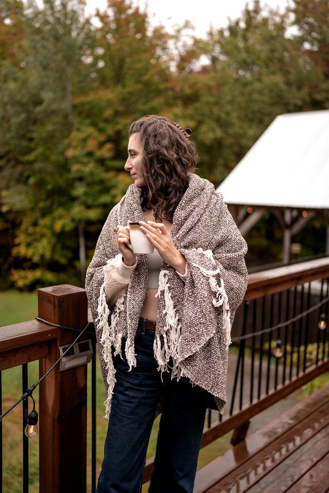 Fantastic Pod with Barbecue Settled Between Trees in Hatley, Quebec