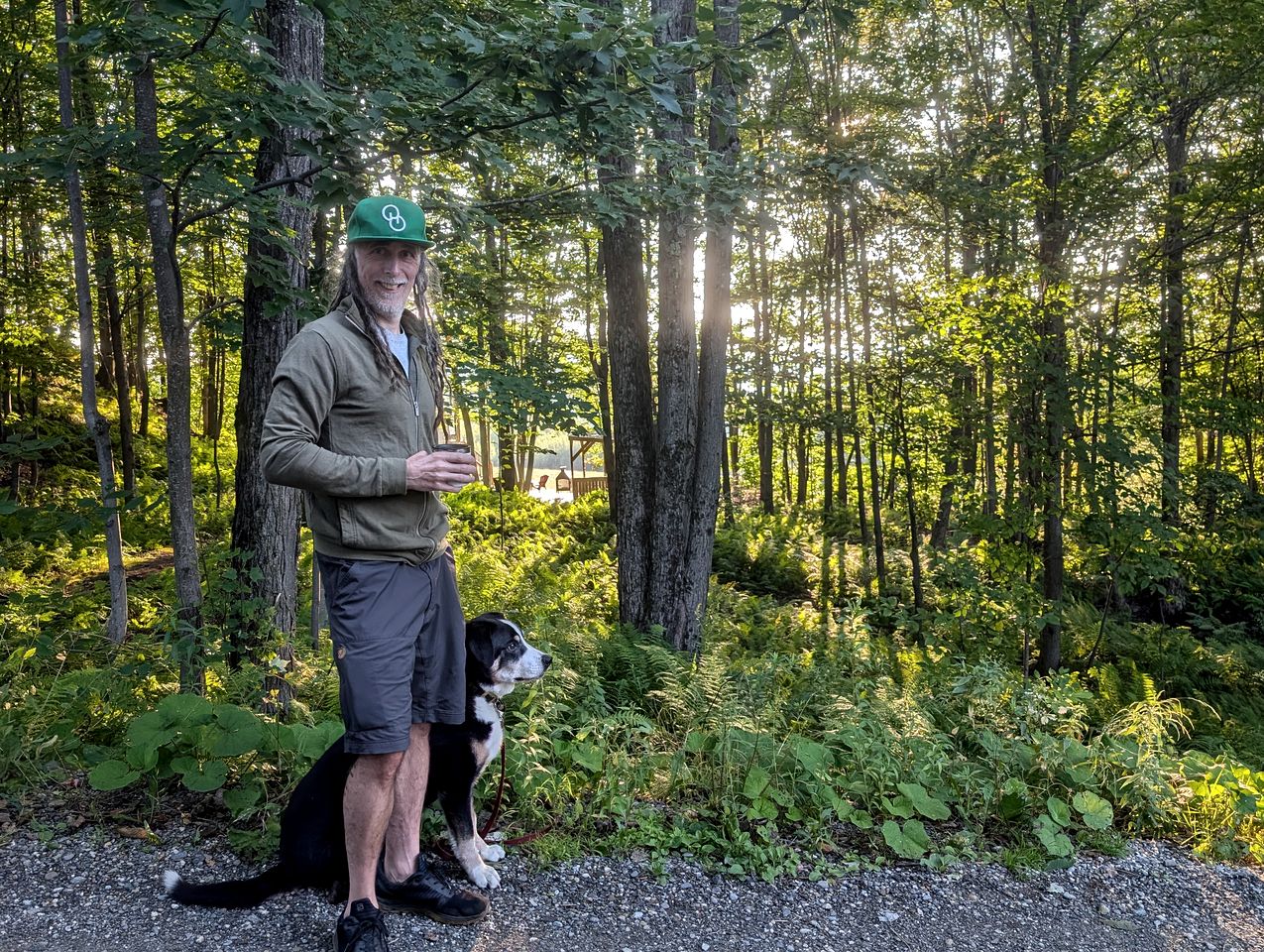 Fantastic Pod with Barbecue Settled Between Trees in Hatley, Quebec
