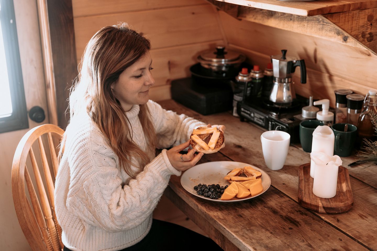 Fantastic Pod with Barbecue Settled Between Trees in Hatley, Quebec