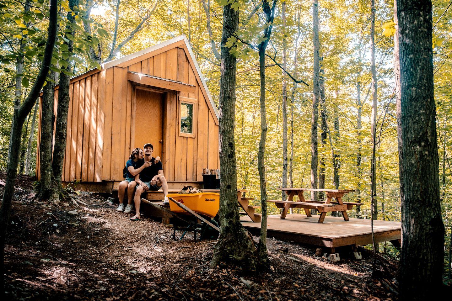 Station Chêne Rouge | Glamping à North Hatley