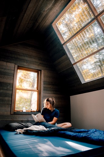 Cabins (Canada, Albert Mines, Quebec)