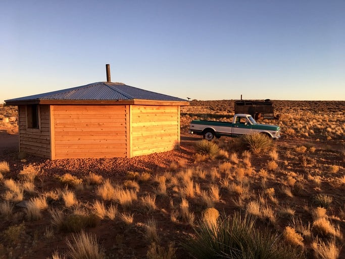 Yurts (United States of America, Page, Arizona)