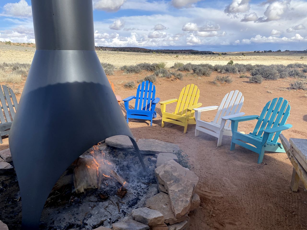 Covered Wagon Rentals for Couples at Bed and Breakfast Ranch near Lake Powell