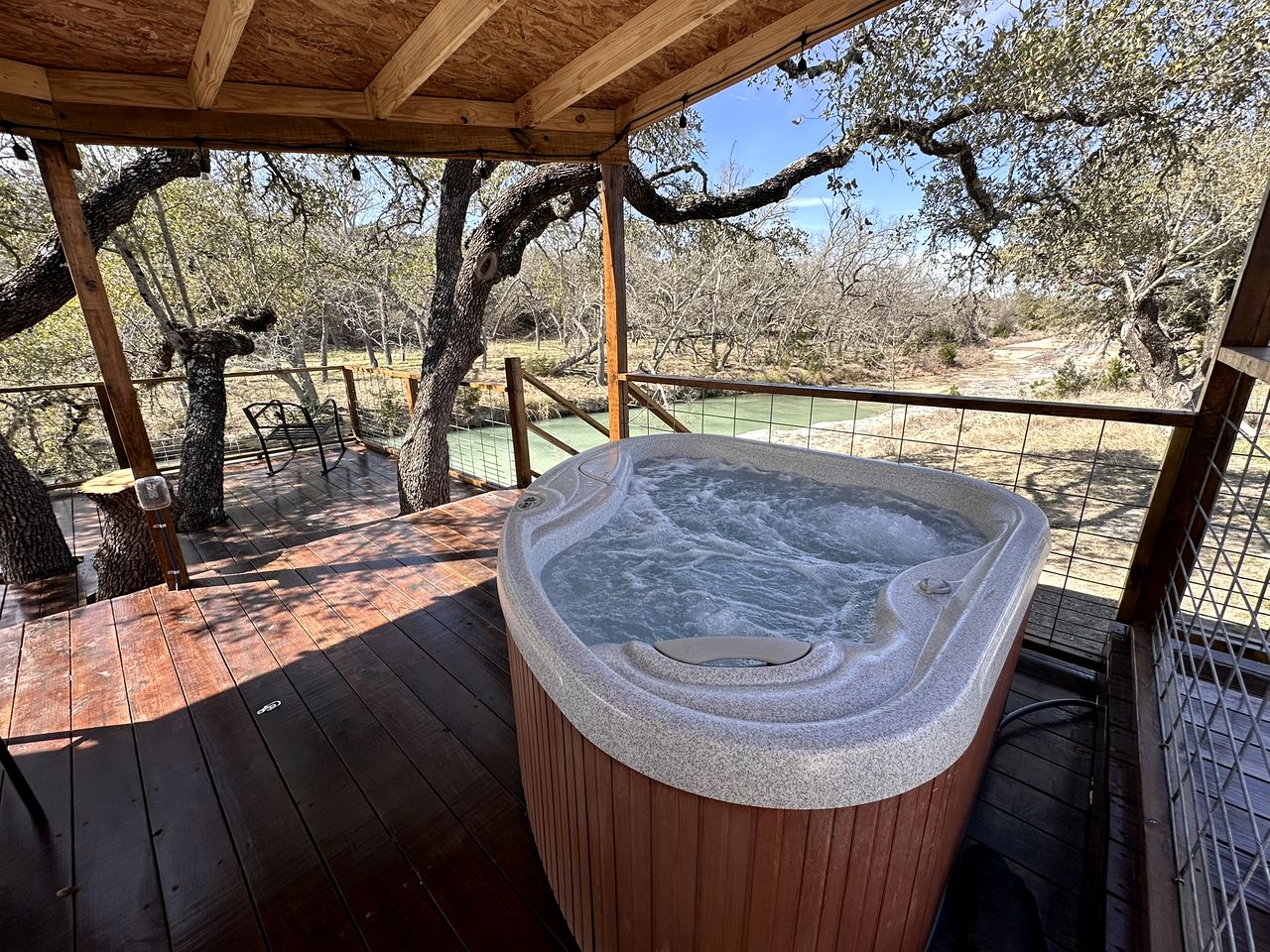 Incredible Multi-Unit Stay with Cabins and Tipi in Bandera, Texas