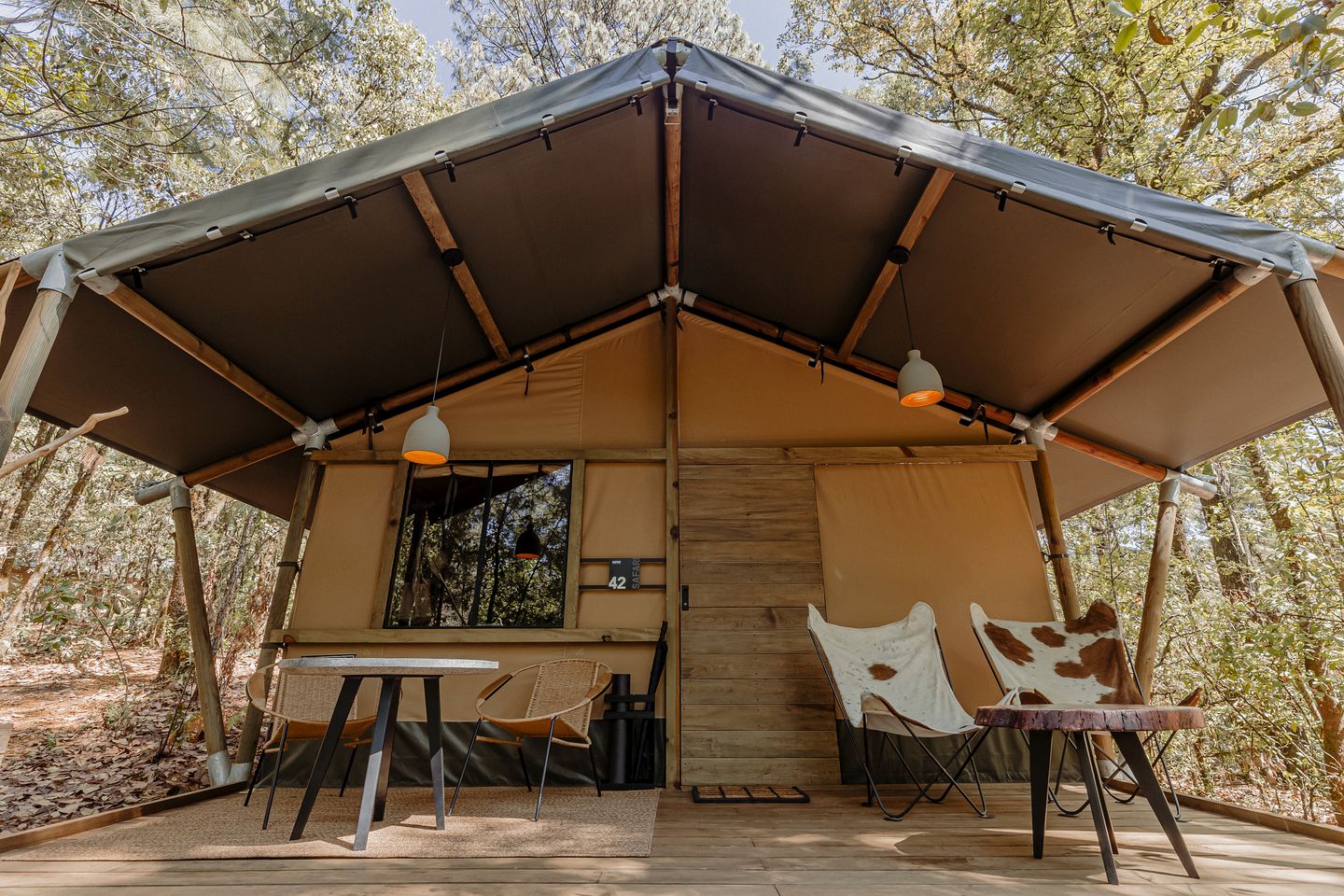 Romantic Safari Tent in the Trees for a Wonderful Couples Getaway Surrounded by Nature in Valle de Bravo, Mexico