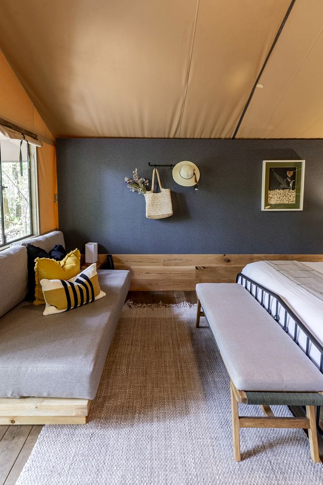 Romantic Safari Tent in the Trees for a Wonderful Couples Getaway Surrounded by Nature in Valle de Bravo, Mexico