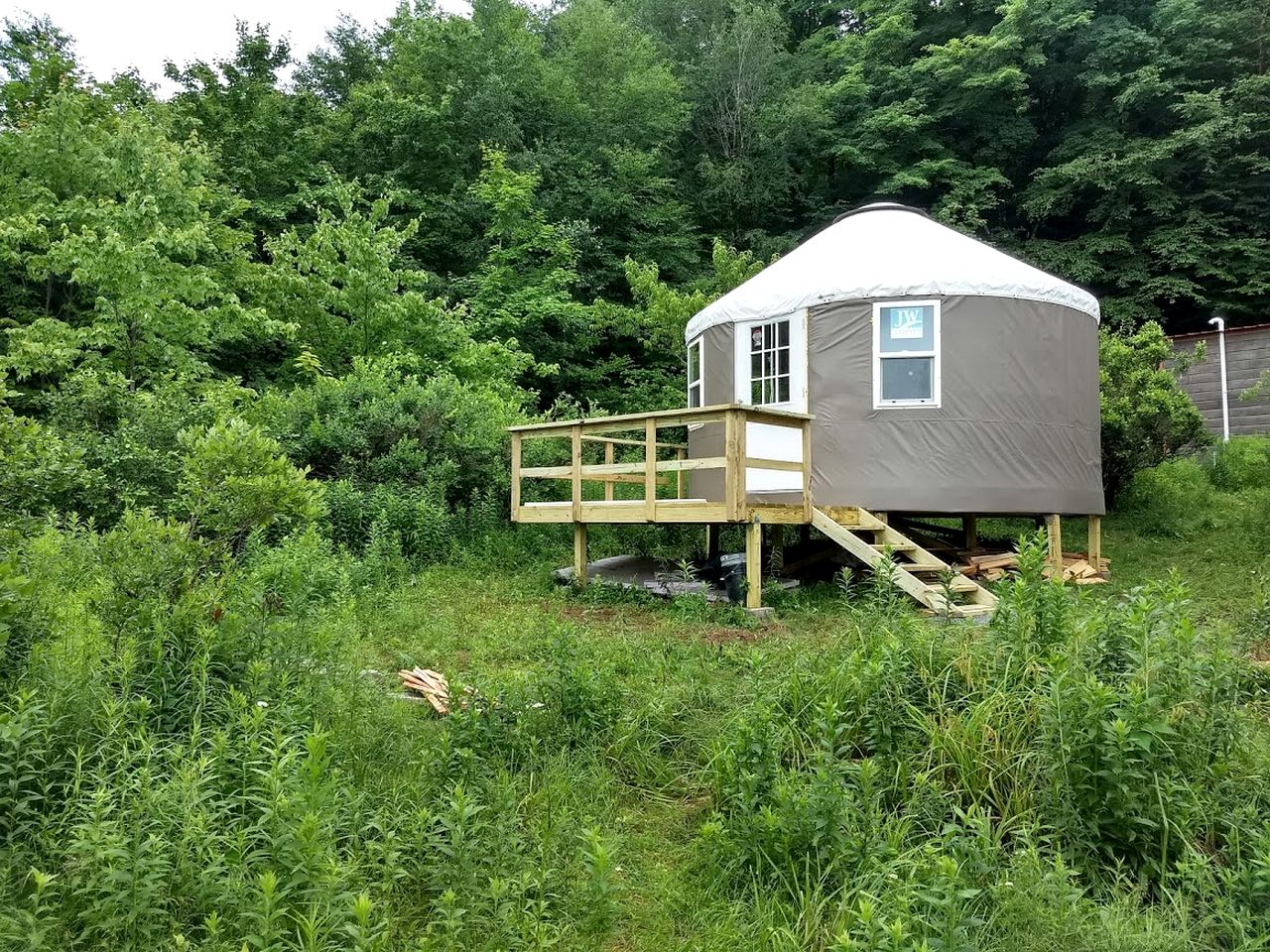 Beautiful Yurt with Breathtaking Views in Livingston Manor, New York