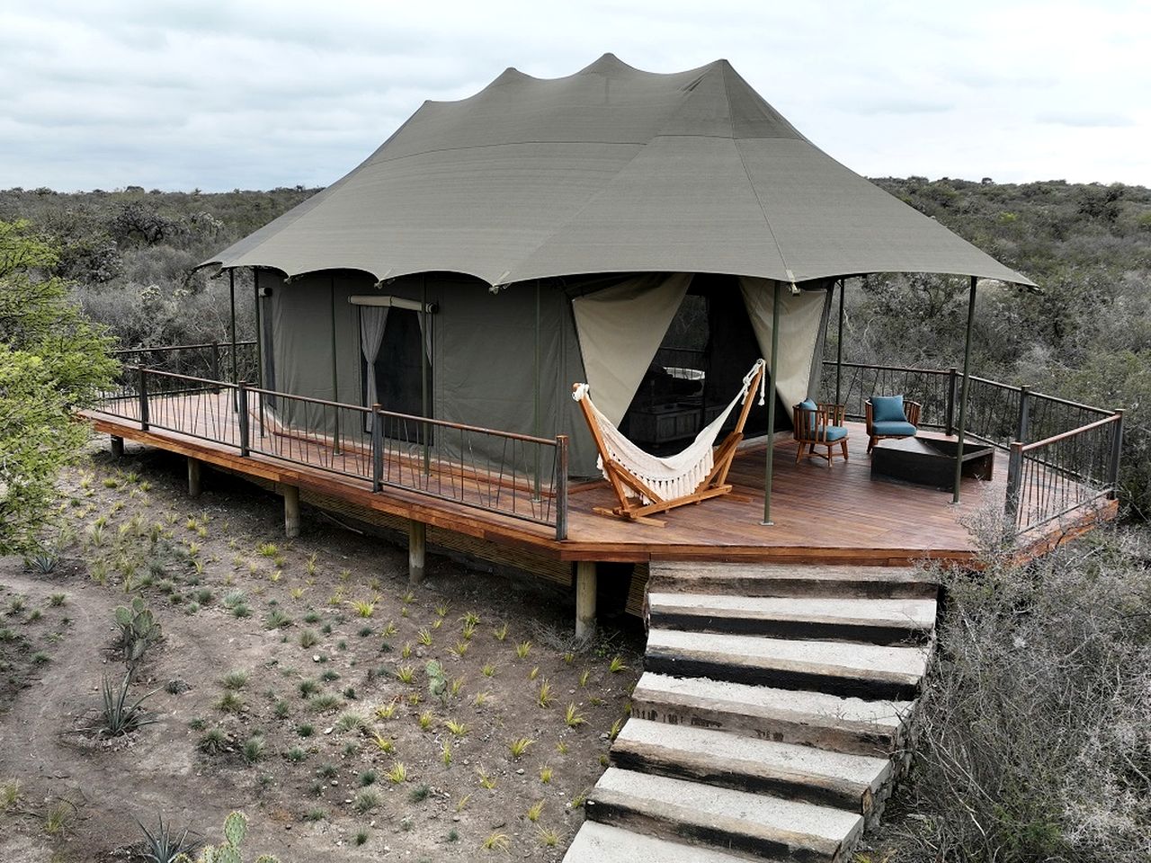 Gorgeous Safari Tent near San Miguel de Allende for a Romantic Glamping Getaway in Mexico