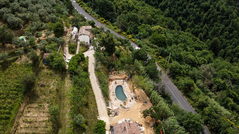 Yurts (Italy, Gerano, Lazio)