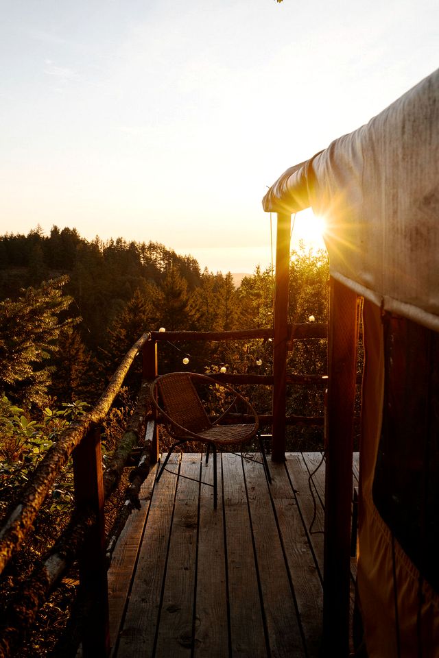 Incredible Safari Tent with Breathtaking Views in Kings Mounatin, California