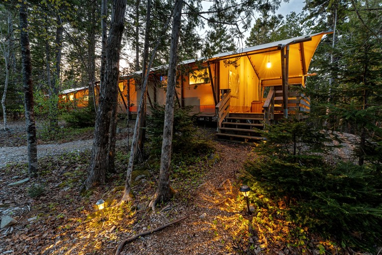 Safari Tents (United States of America, Bar Harbor, Maine)