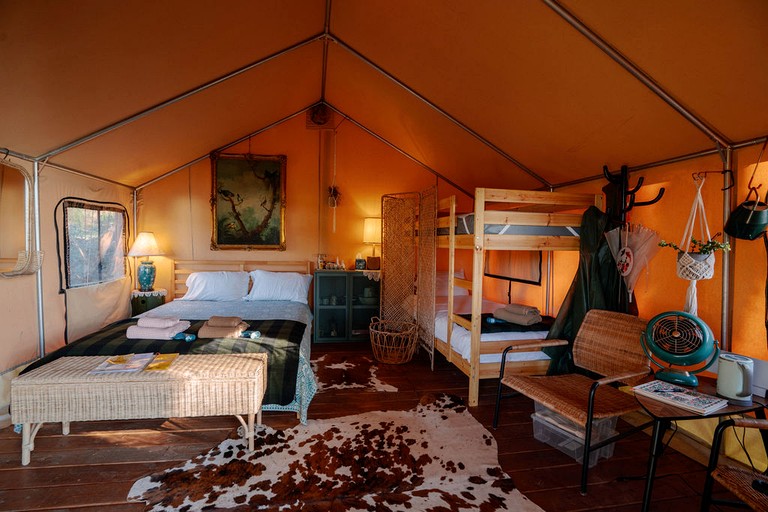 Safari Tents (United States of America, Redwood City, California)