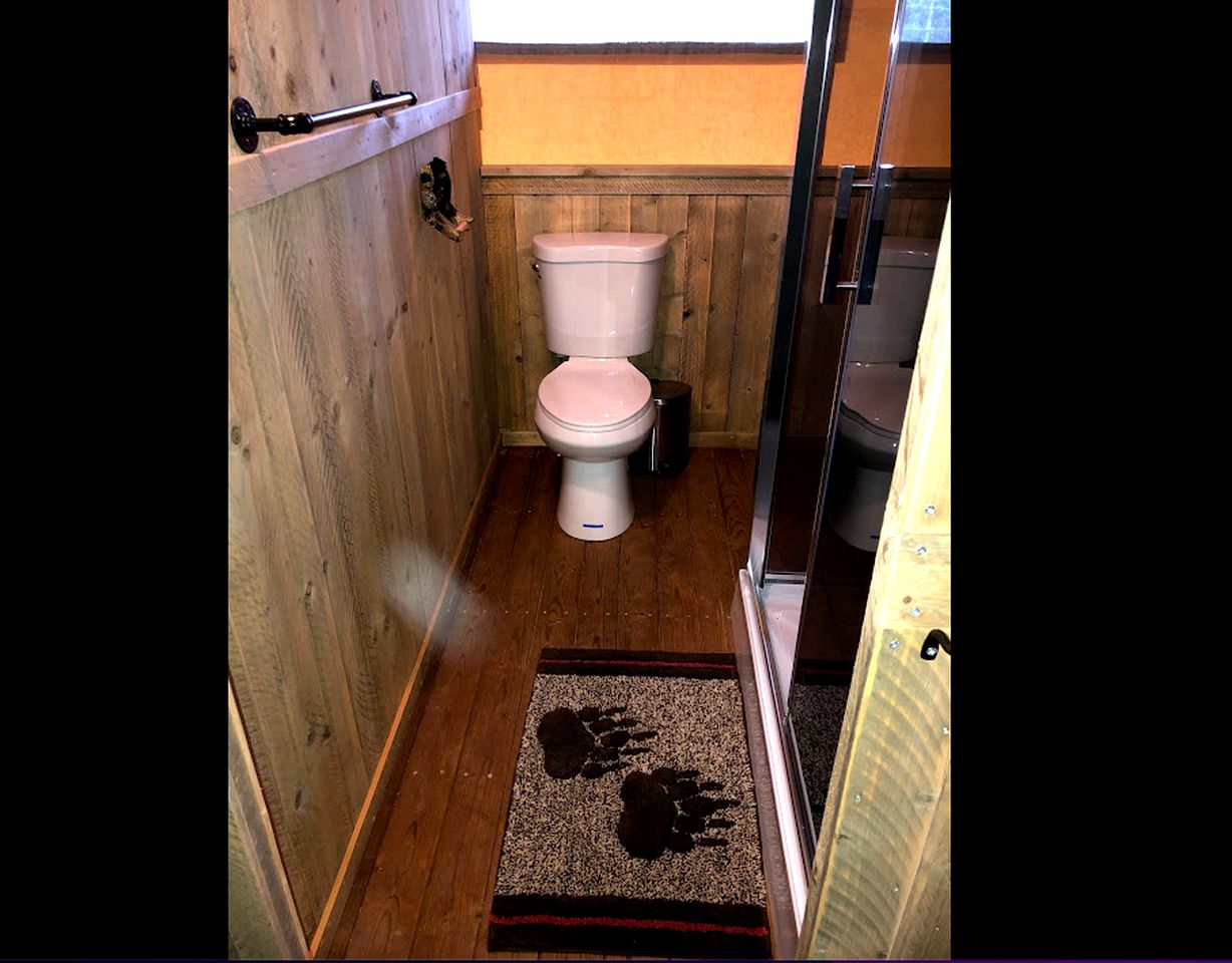 Rustic Family Friendly Safari Tent near Acadia National Park, Maine