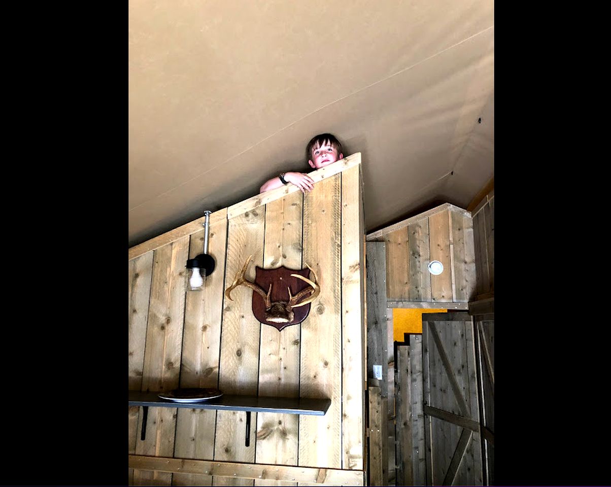 Rustic Family Friendly Safari Tent near Acadia National Park, Maine