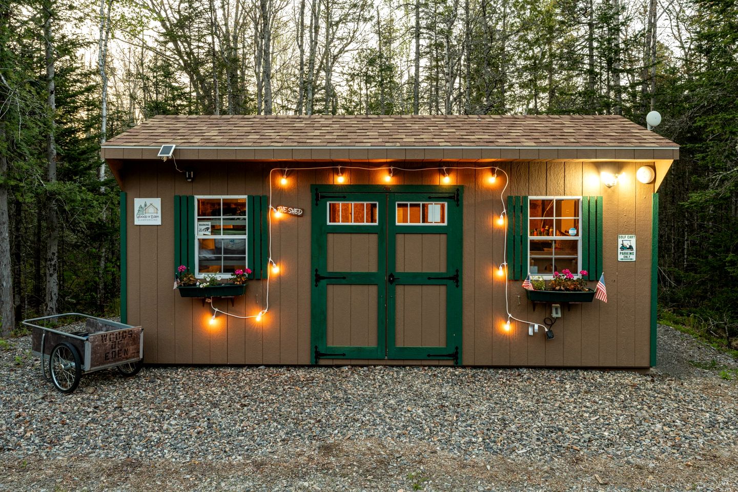 Rustic Family Friendly Safari Tent near Acadia National Park, Maine