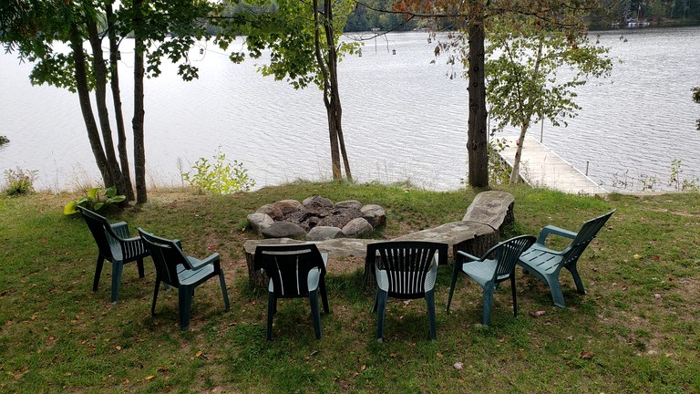 Cozy Lakeside Cottage with Fire Pit in Combermere, Ontario