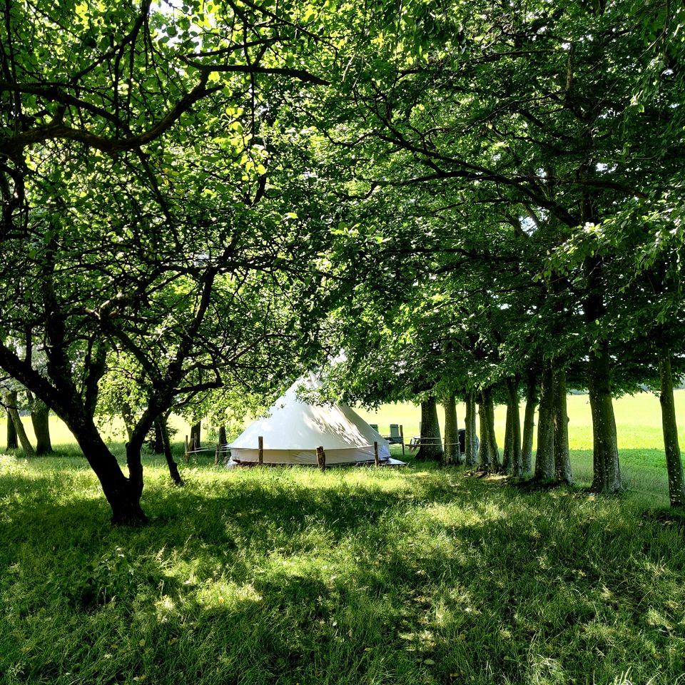Gorgeous Glamping Tent on a Biodynamic Farm in Bornholm, Denmark