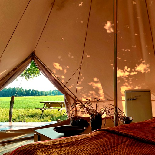 Safari Tents (Denmark, Østermarie, Region Hovedstaden)