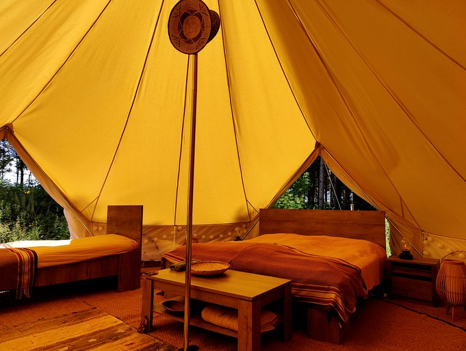 Safari Tents (Denmark, Østermarie, Region Hovedstaden)