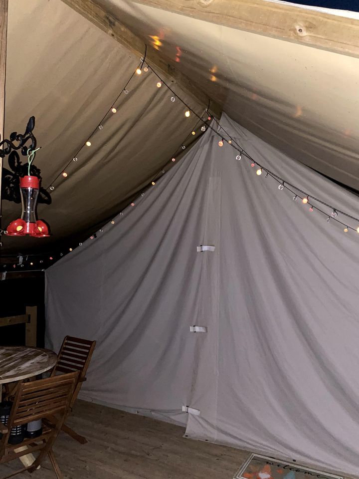 Cozy Safari Tent with Gorgeous Lake Views in Lone Oak, Texas