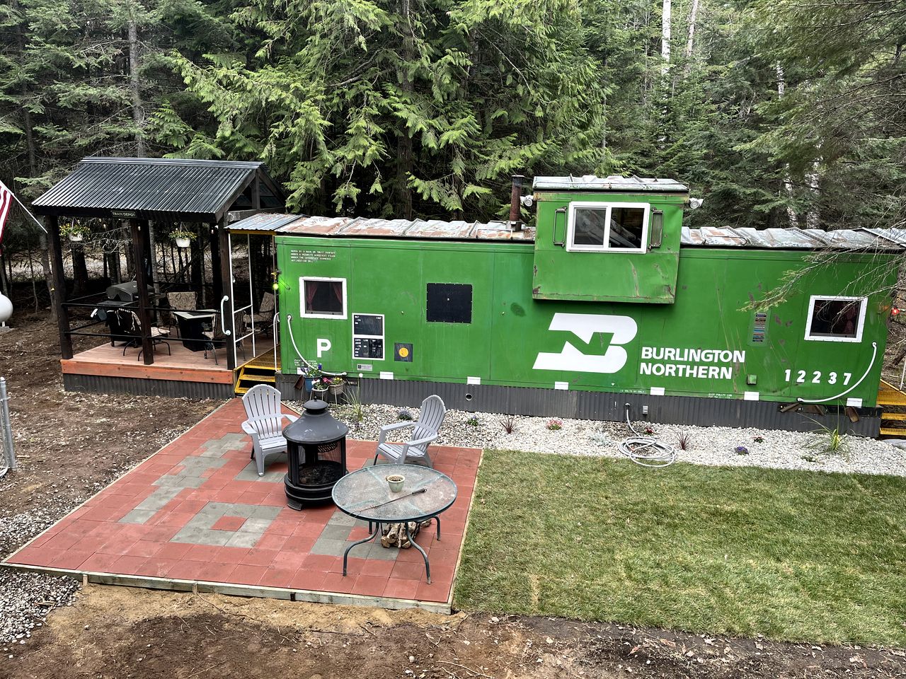 Incredible Remodeled Caboose, Pet-Friendly and Central to Outdoor Activities for an Amazing Family Getaway in Sandpoint, Idaho
