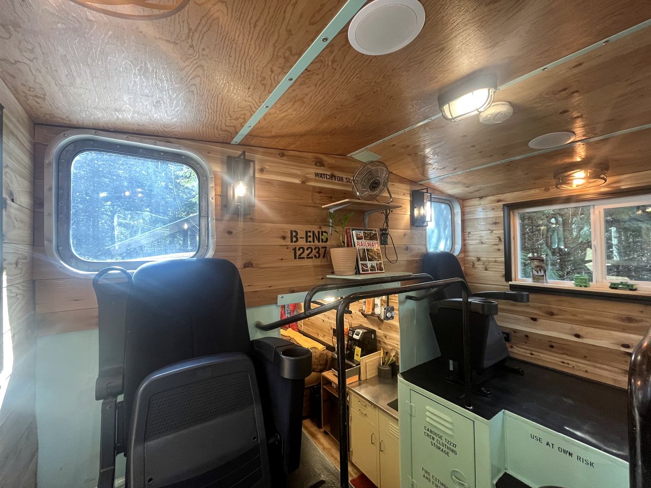 Incredible Remodeled Caboose, Pet-Friendly and Central to Outdoor Activities for an Amazing Family Getaway in Sandpoint, Idaho