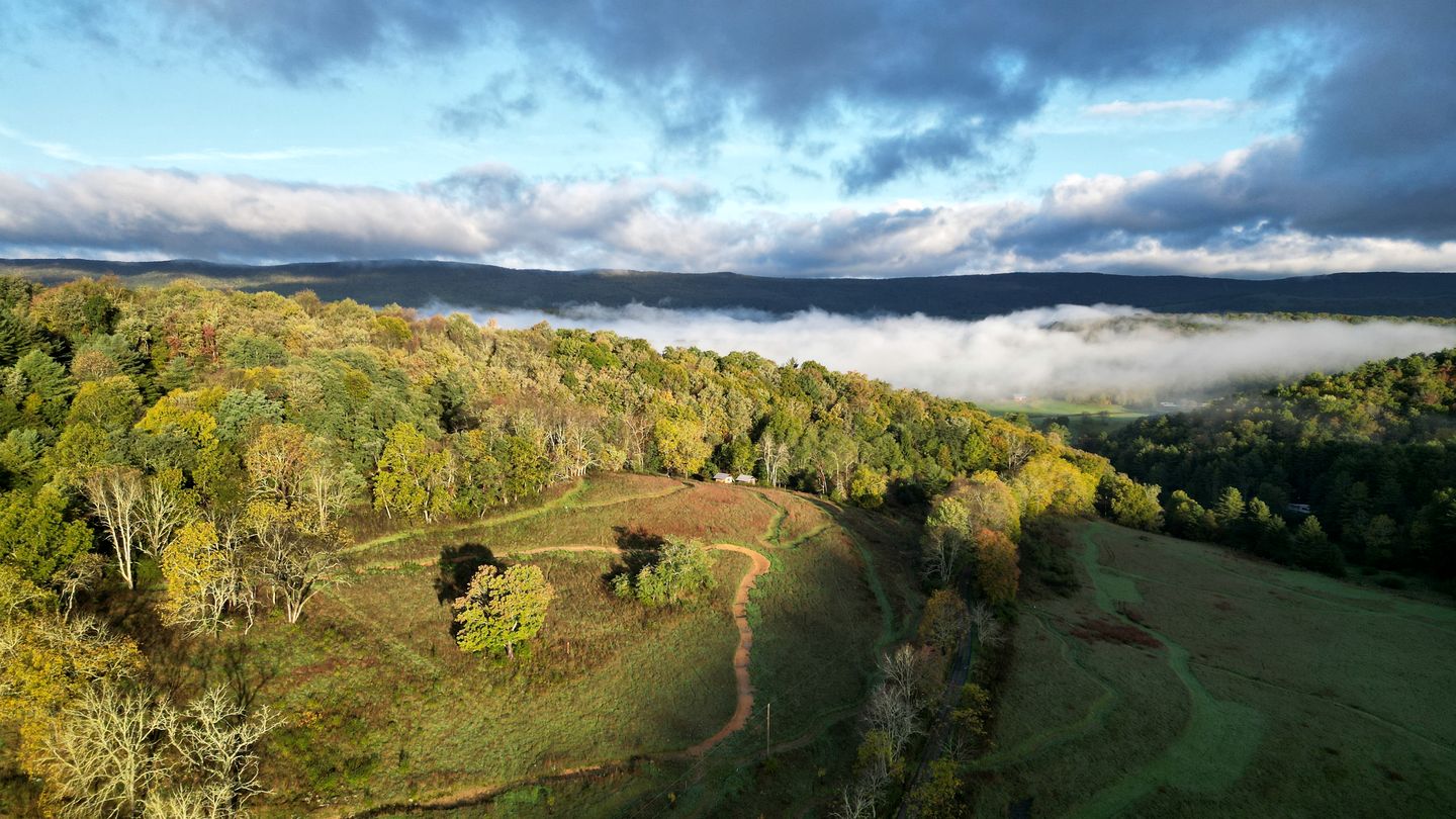 Rustic Cabin with Fire Pit Surrounded by Nature in Sugar Grove, West Virginia