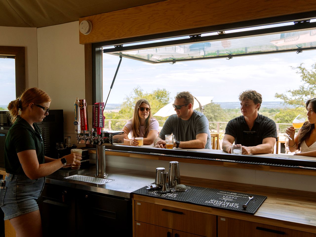 Gorgoeus Glamping Lodge with Spa-Like Bathroom for a Memorable Vacation in Nature in Stonewall, Texas