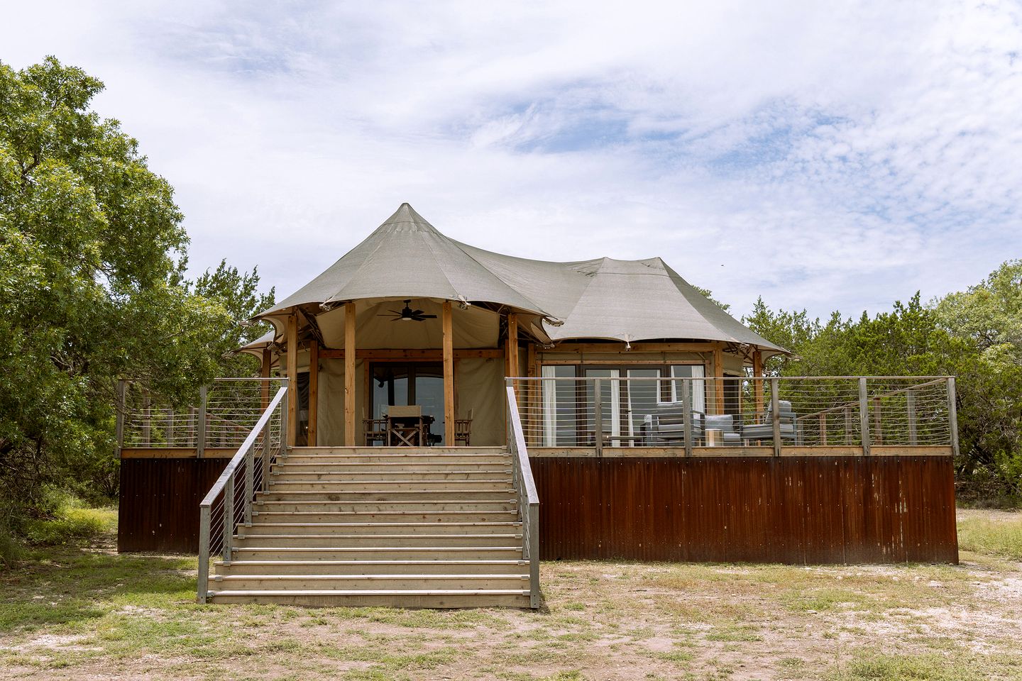 Tented Cabins (United States of America, Stonewall, Texas)