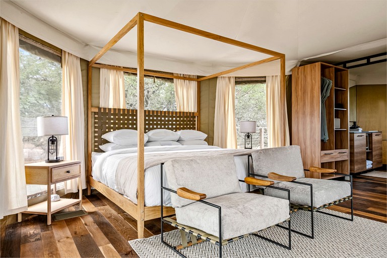 Tented Cabins (United States of America, Stonewall, Texas)