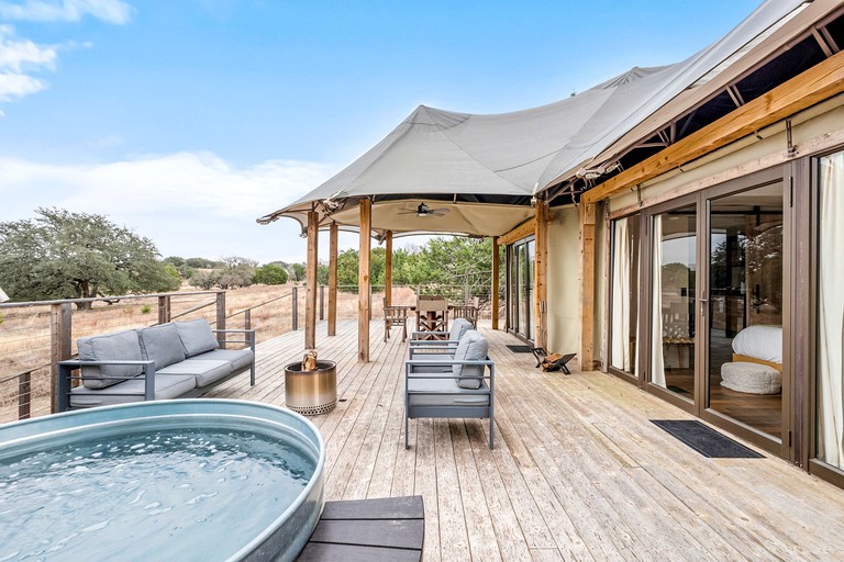 Tented Cabins (United States of America, Stonewall, Texas)