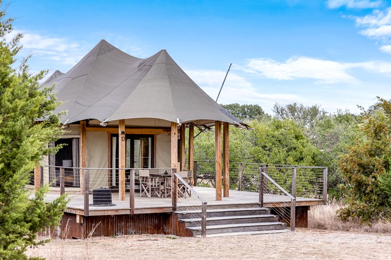 Tented Cabins (United States of America, Stonewall, Texas)