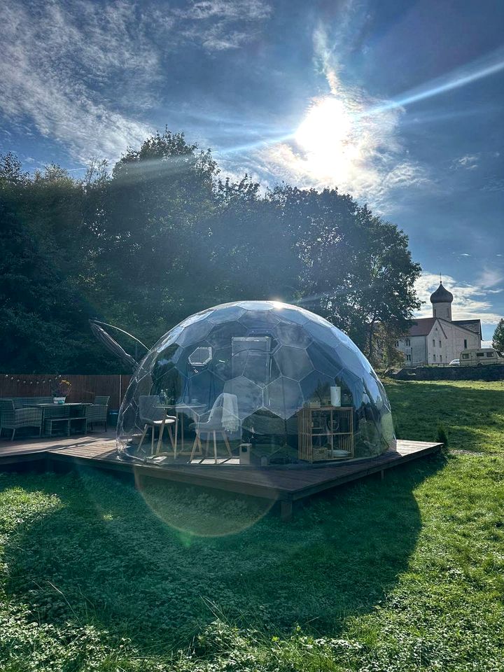 Charming Dome by the Lake for a Unique Glamping Experience in Brandenburg, Germany