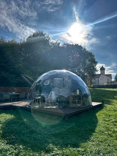Charming Dome by the Lake for a Unique Glamping Experience in Brandenburg, Germany