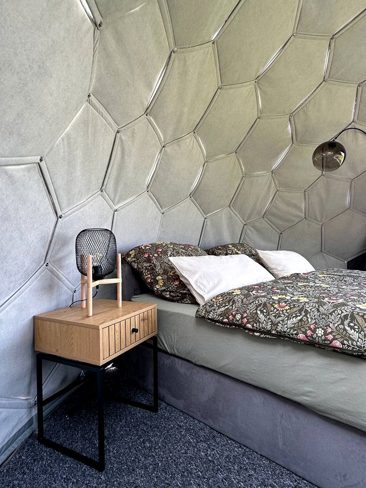 Charming Dome by the Lake for a Unique Glamping Experience in Brandenburg, Germany