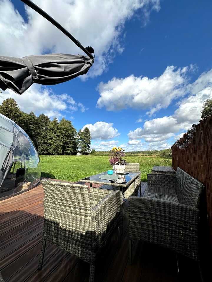 Charming Dome by the Lake for a Unique Glamping Experience in Brandenburg, Germany
