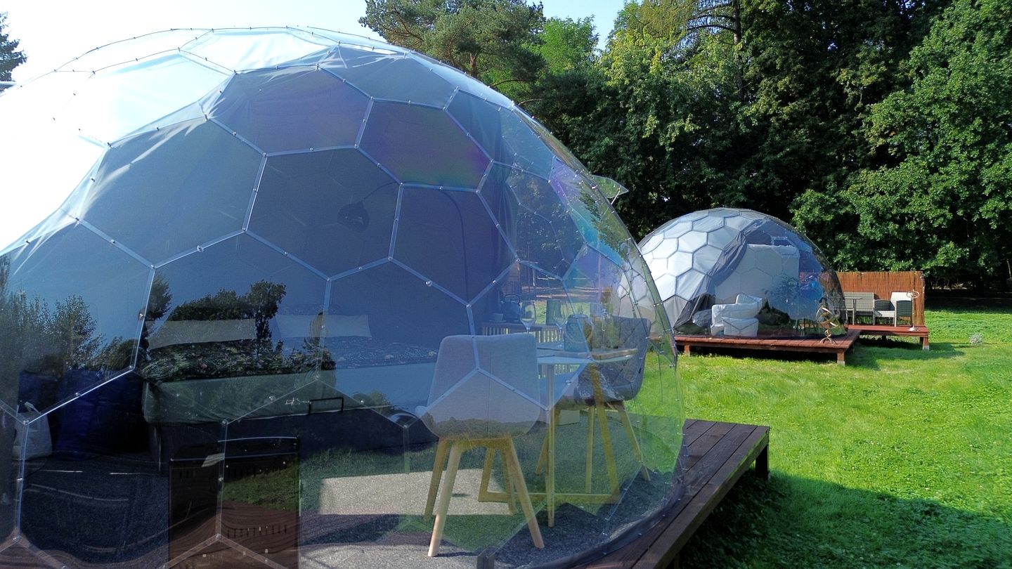 Charming Dome by the Lake for a Unique Glamping Experience in Brandenburg, Germany