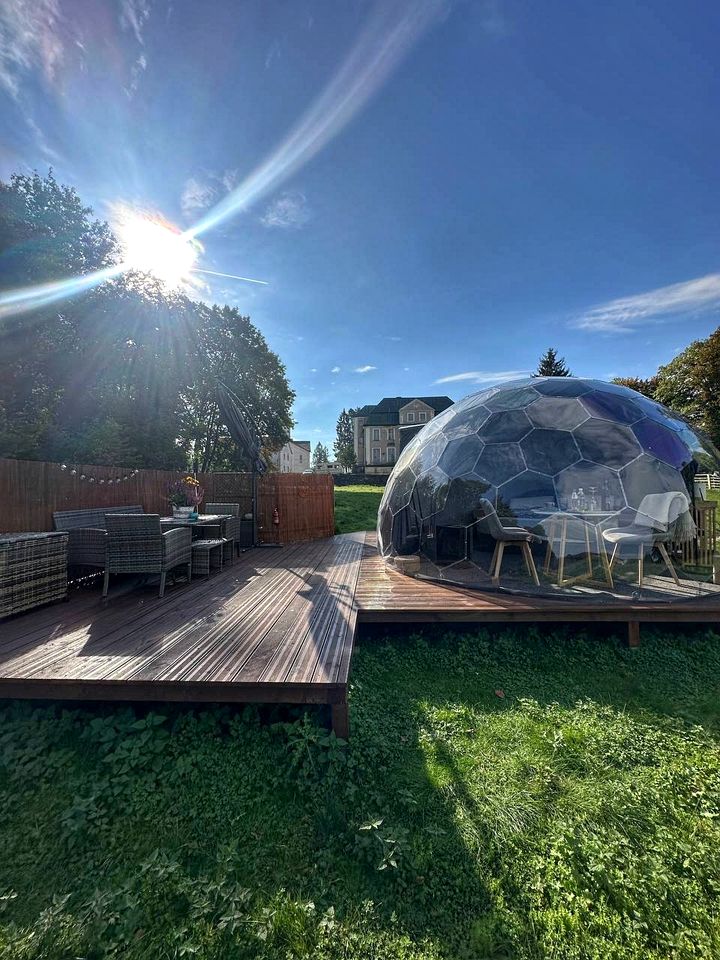 Charming Dome by the Lake for a Unique Glamping Experience in Brandenburg, Germany