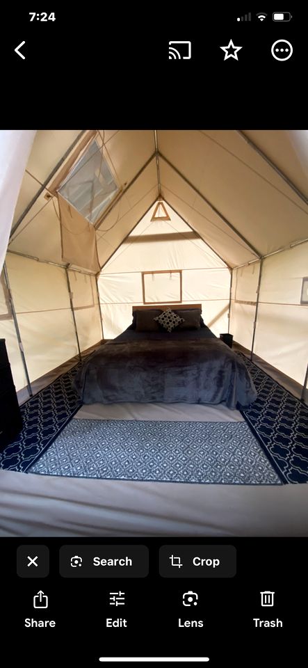 Rustic Safari Tent on a Wonderful Farm Surrounded by Nature for an Amazing Glamping Experience in Otego, New York