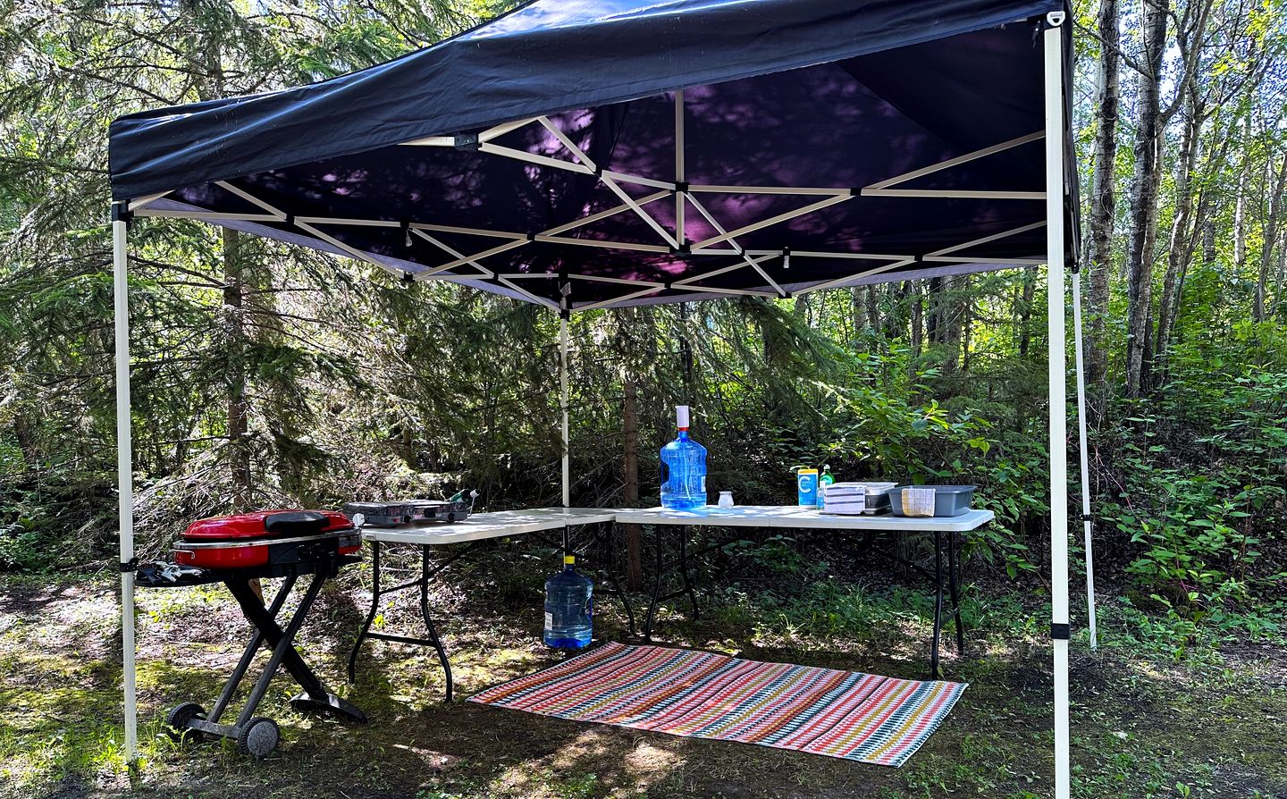 Beautiful Bell Tent Surrounded by Nature for an Amazing Glamping Escape near St. Paul, Alberta