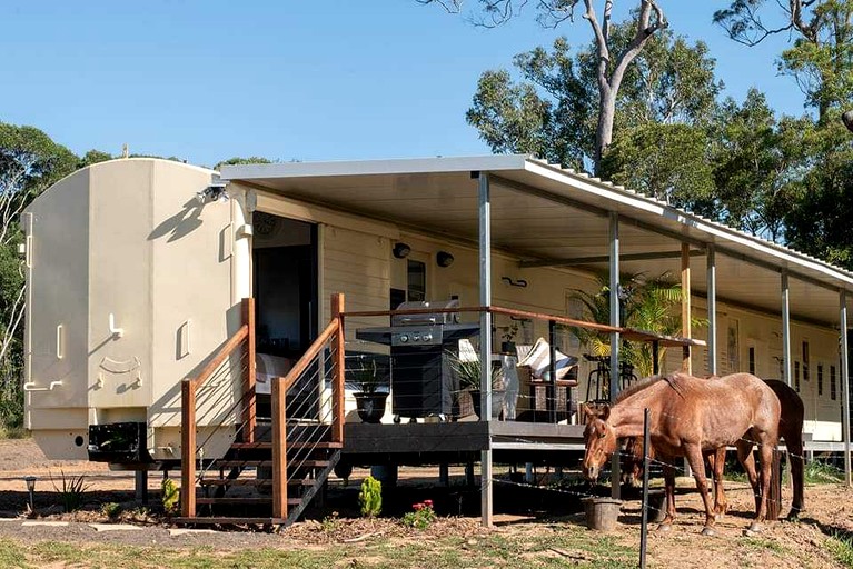 Unique Train Carriage Accommodation for a Memorable Couples Escape in Nature in Yungaburra, Queensland