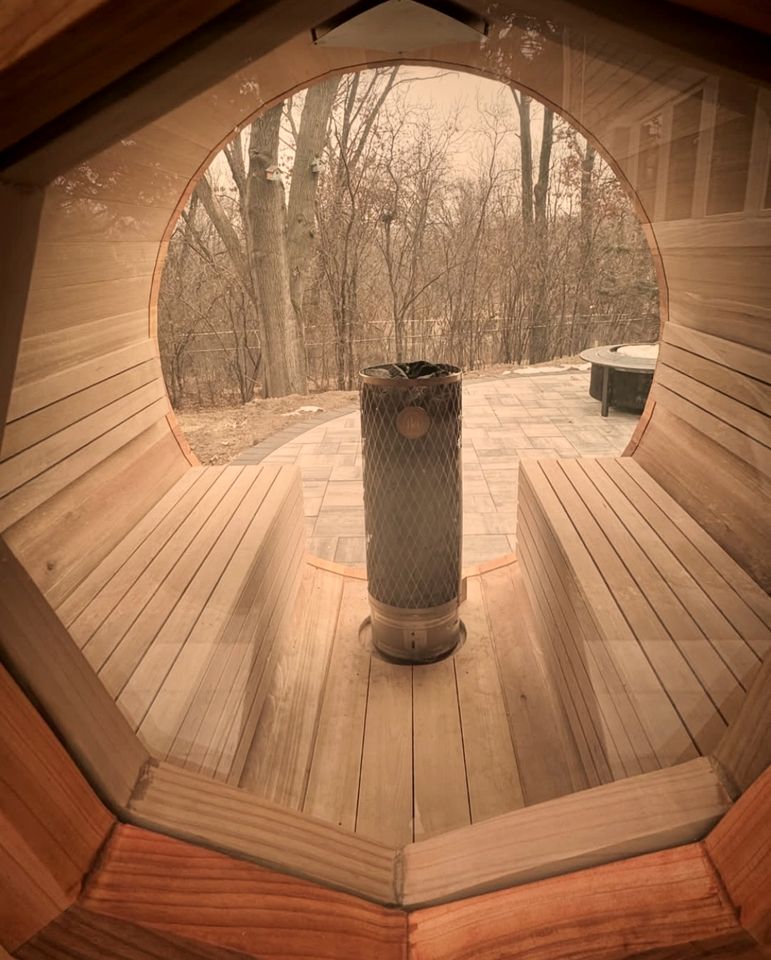 Relaxing Cabin with Barrel Sauna and Fire Pit for a Memorable Getaway in Nature in Wellsboro, Pennsylvania